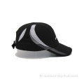 Casquette de sport noir simple extérieur